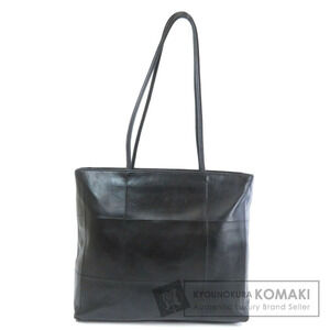 Prada logo embossed tote bag lambskin